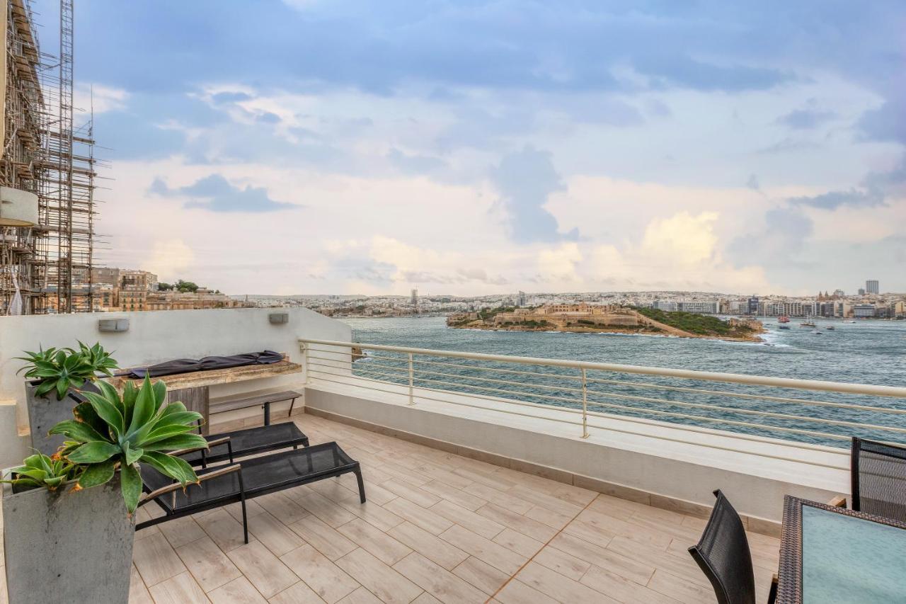 49/3 Seafront Duplex Penthouse In Valletta Buitenkant foto